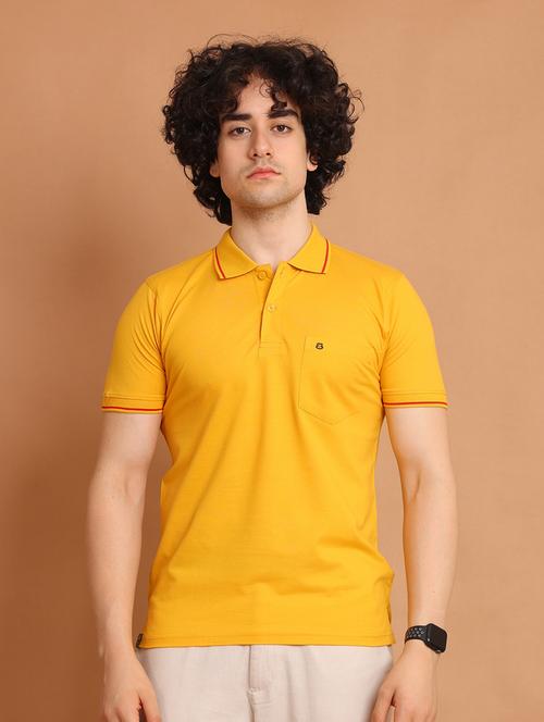 man solids polo t-shirt - 20601423 -  Standard Image - 0