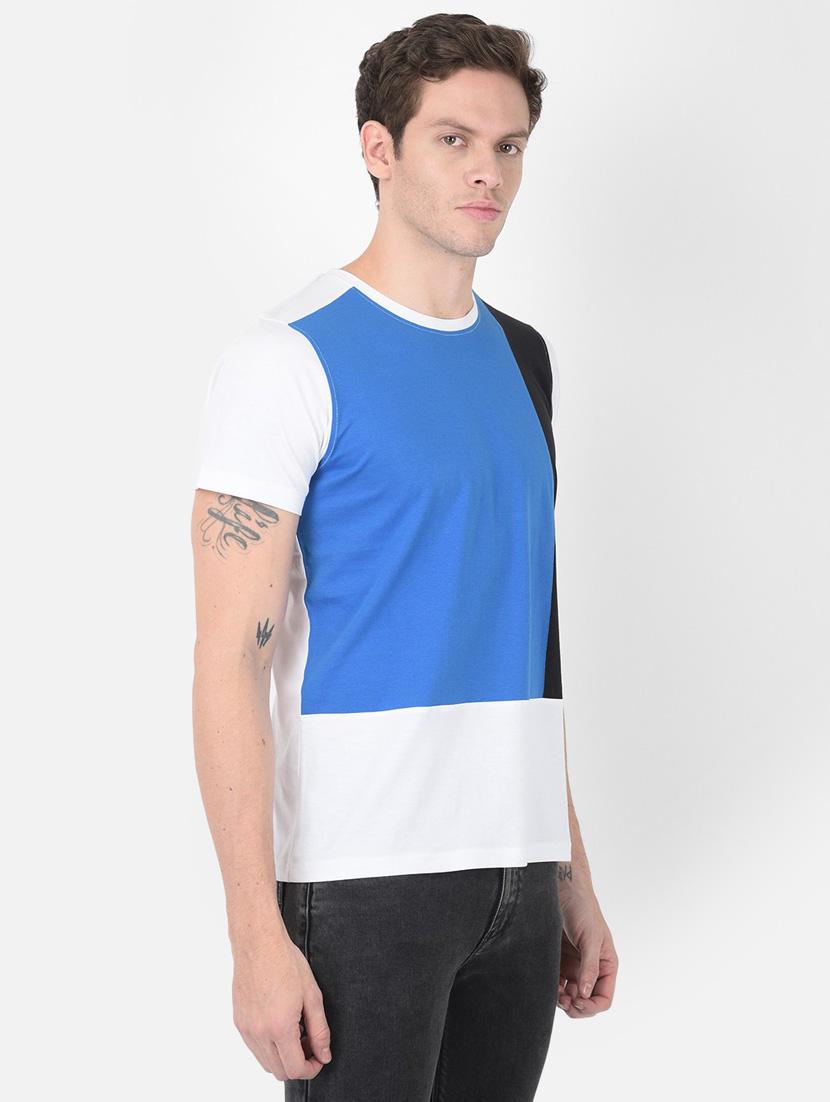 man color block t-shirt - 20601426 - Standard Image - 1