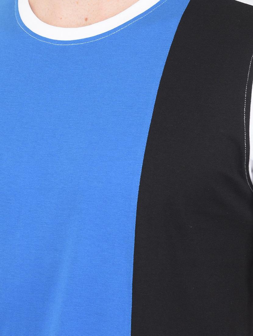 man color block t-shirt - 20601426 - Standard Image - 4