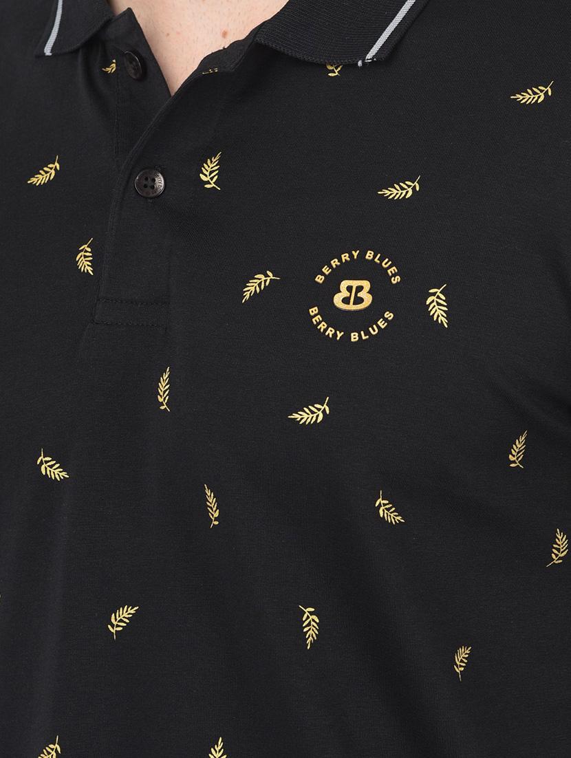 man leaf print t-shirt - 20601432 - Standard Image - 4
