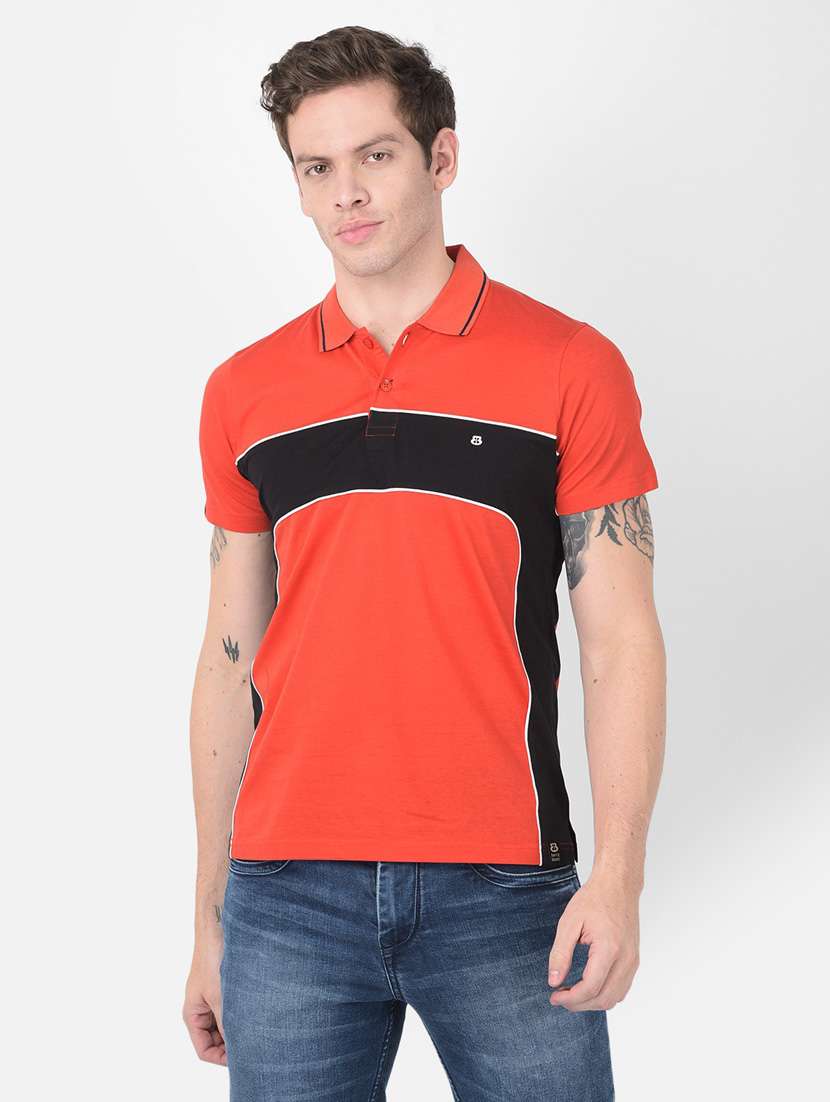man color block t-shirt - 20601462 -  Zoom Image - 0