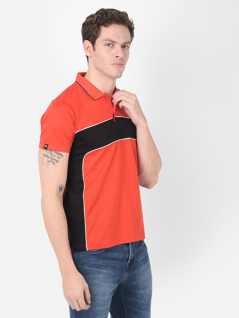 man color block t-shirt - 20601462 - Standard Image - 1