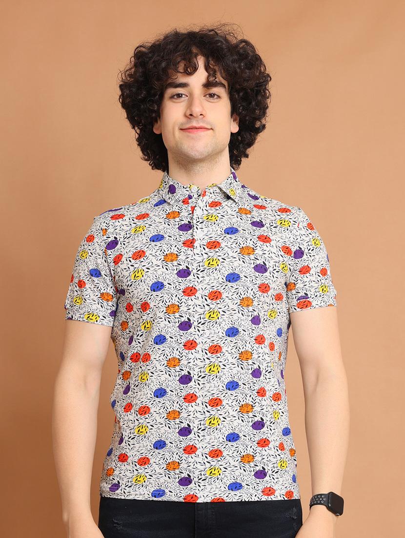 man printed t-shirt - 20601486 -  Zoom Image - 0