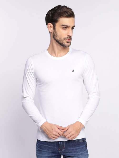 white plain long sleeve t-shirt - 20601488 -  Standard Image - 0