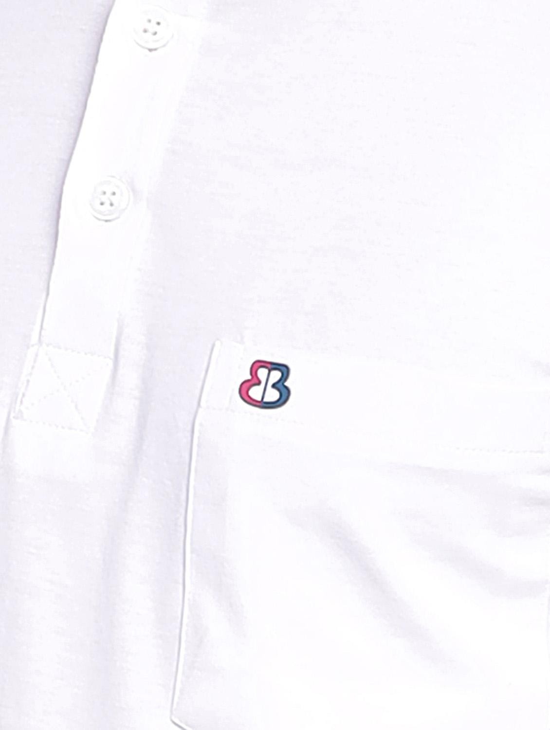 white plain short sleeve t-shirt - 20601491 - Standard Image - 4