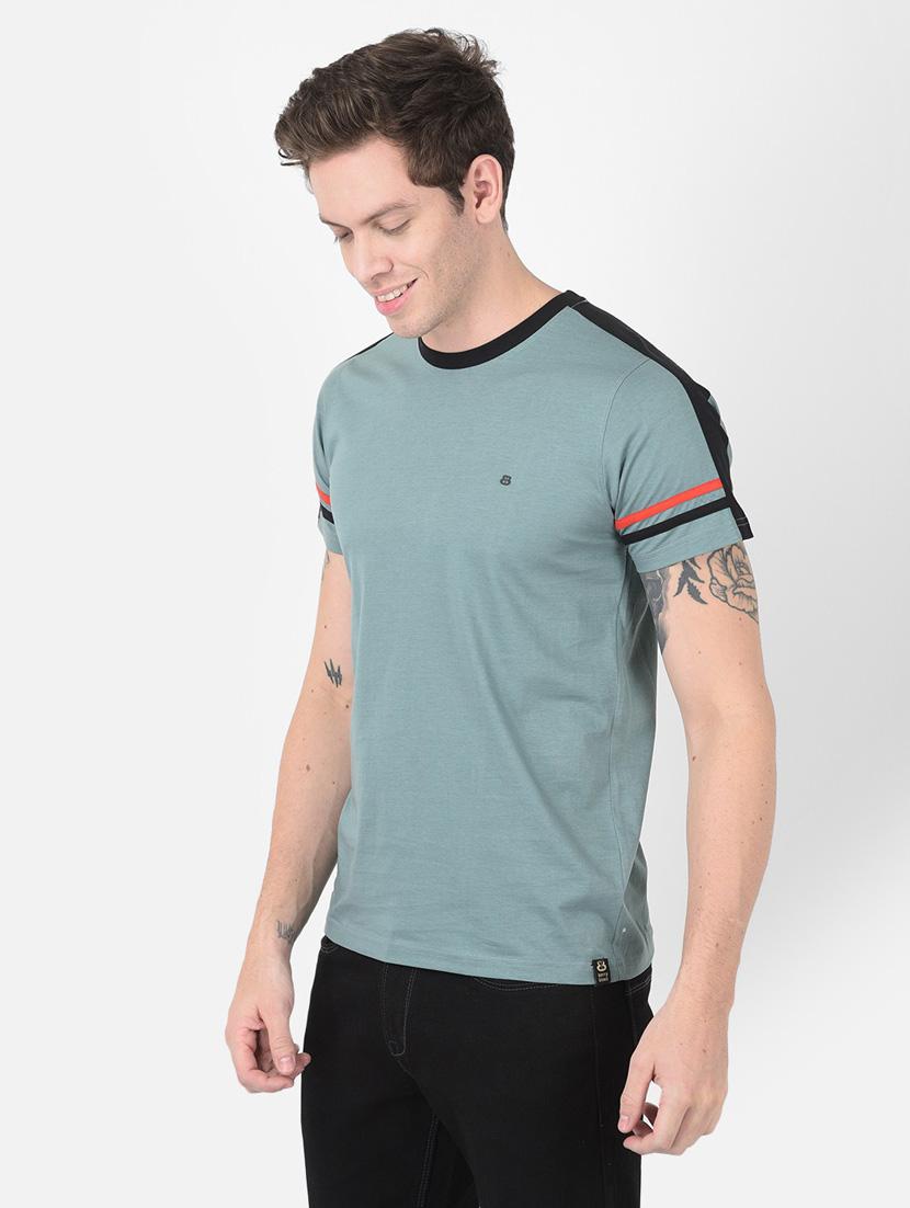 men tapped short sleeves t-shirt - 20601509 - Standard Image - 1