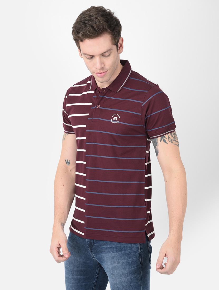 man polo neck t-shirt - 20601532 - Standard Image - 1
