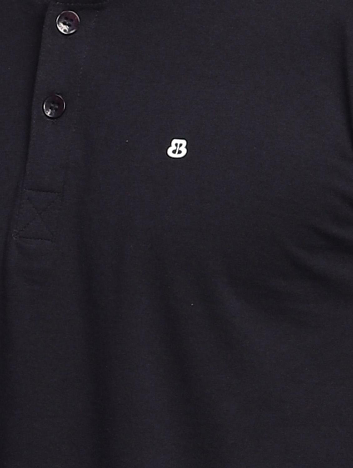 black plain long sleeve t-shirt - 20601550 - Standard Image - 4