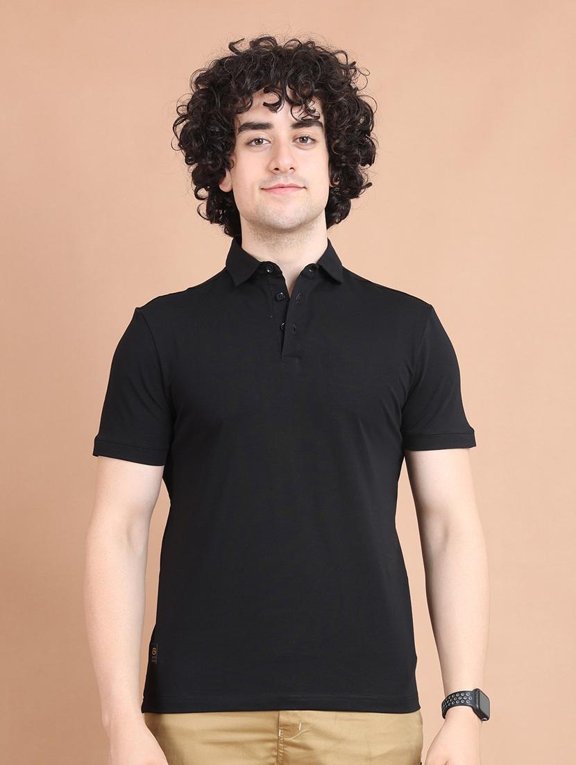 man polo neck t-shirt - 20601572 - Zoom Image - 0