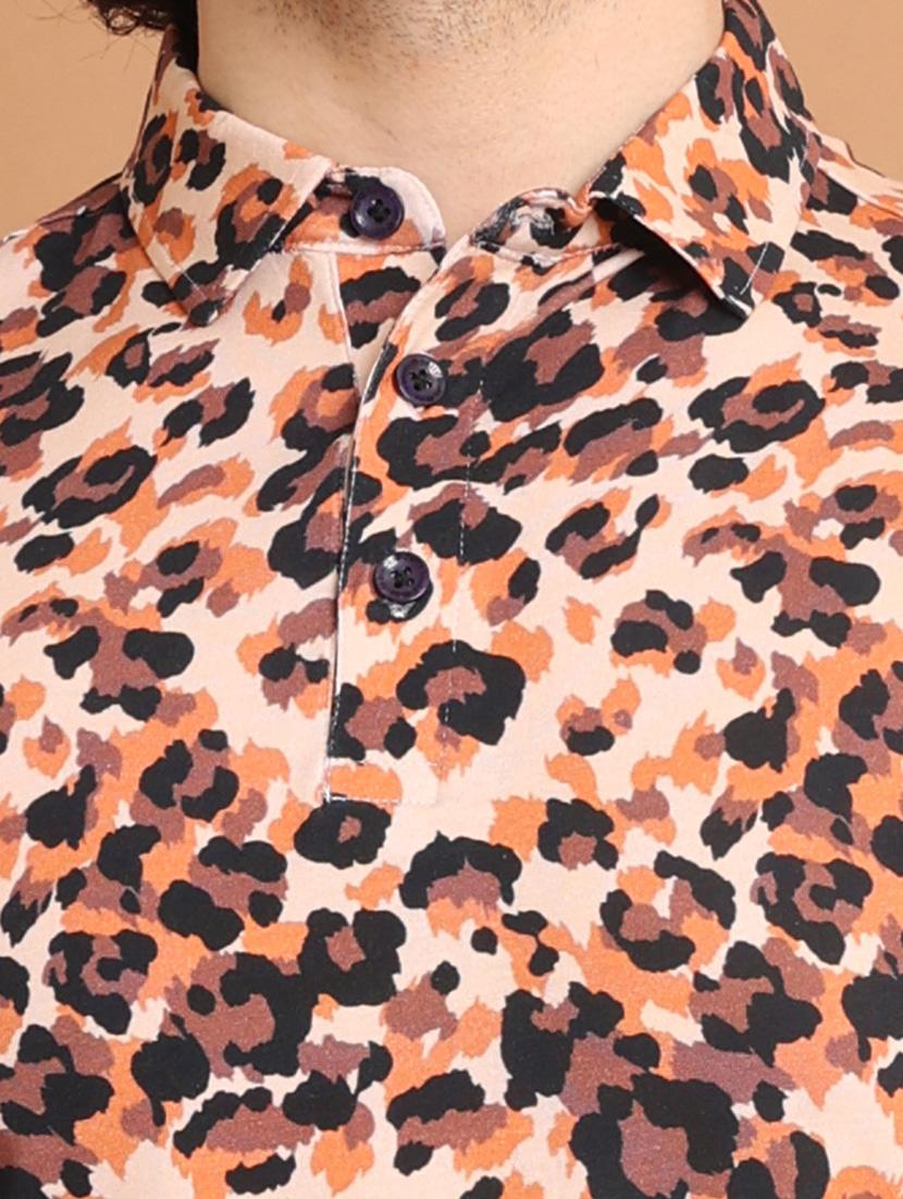 multi colored printed short sleeve t-shirt - 20601664 - Standard Image - 4