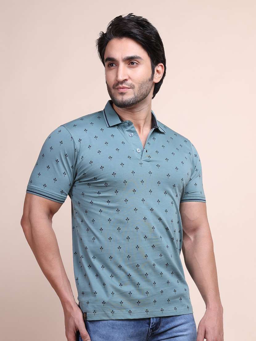 purist blue printed short sleeve t-shirt - 20601672 -  Standard Image - 1