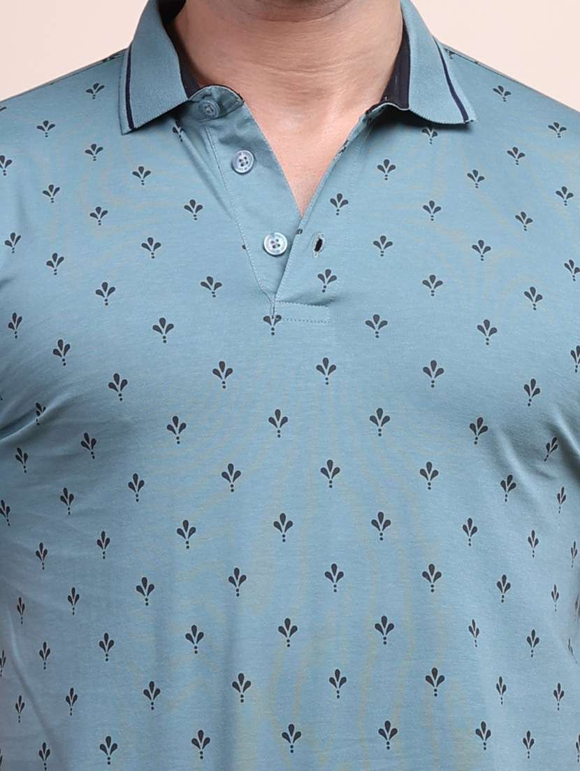 purist blue printed short sleeve t-shirt - 20601672 -  Standard Image - 4