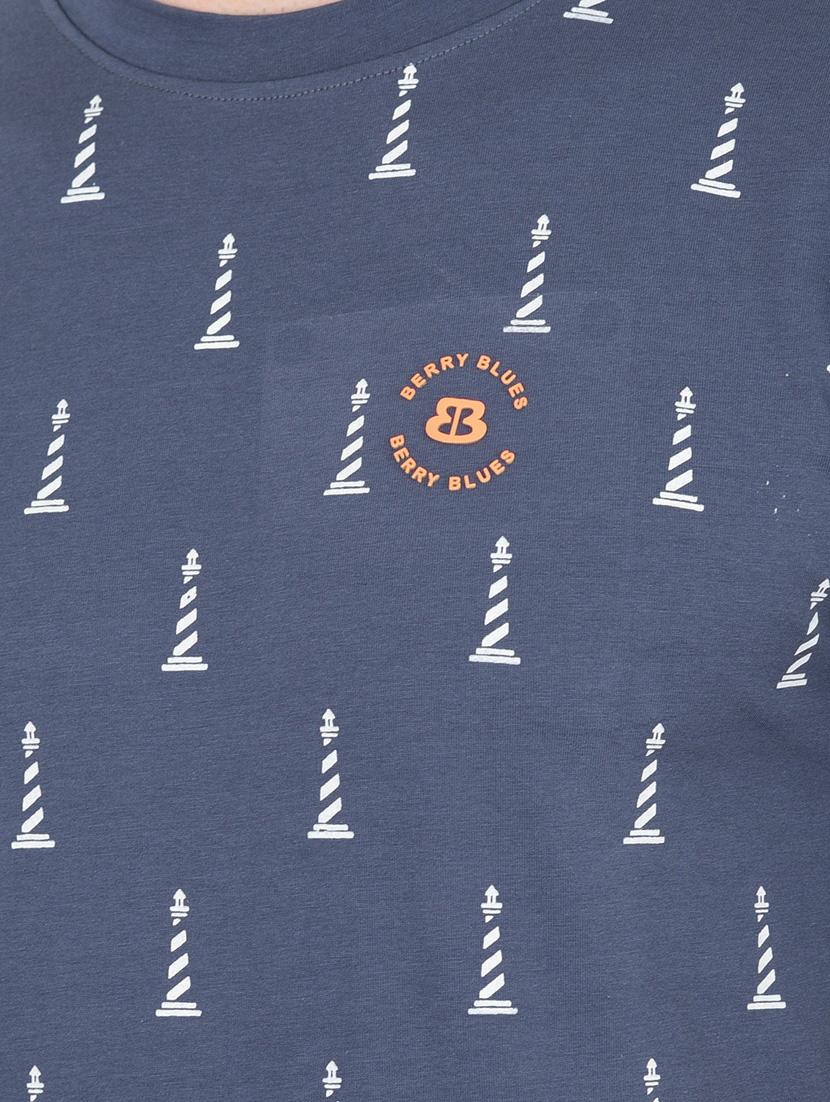man printed t-shirt - 20601704 - Standard Image - 4