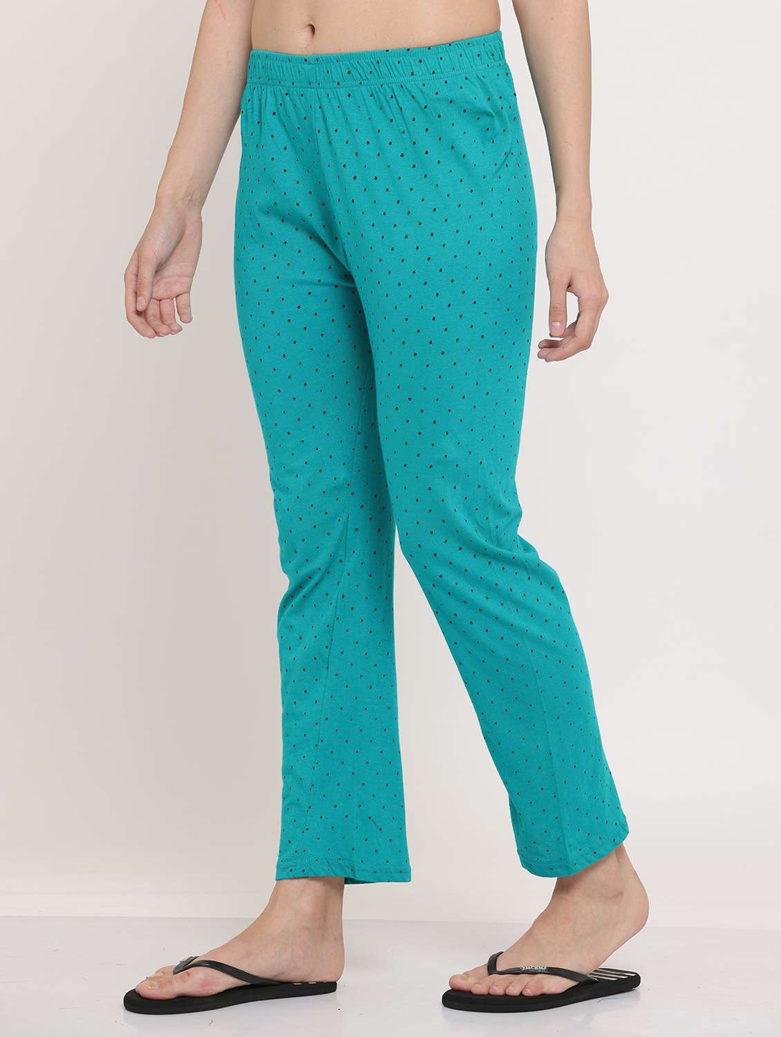 women mid rise quirky printed pajama - 20602413 -  Standard Image - 1