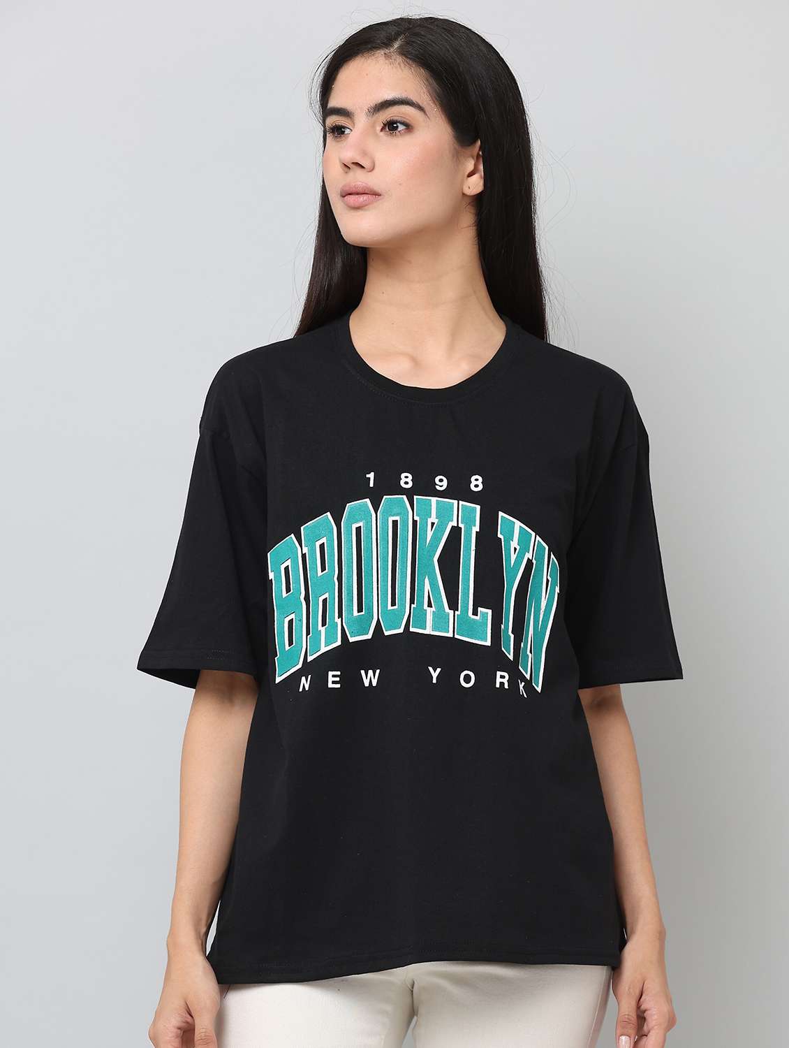 women front print t-shirt - 20602449 - Zoom Image - 0