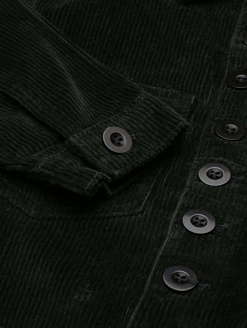 women black corduroy mini shirt dress - 20605255 -  Standard Image - 6