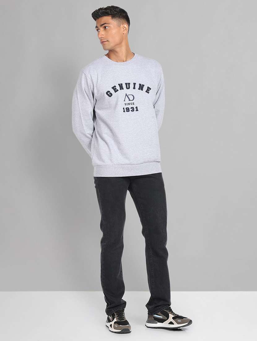 men front embroidery detailed sweatshirt - 20609246 - Standard Image - 4