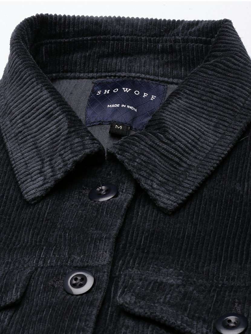 women black solid regular jacket - 20610346 - Standard Image - 6