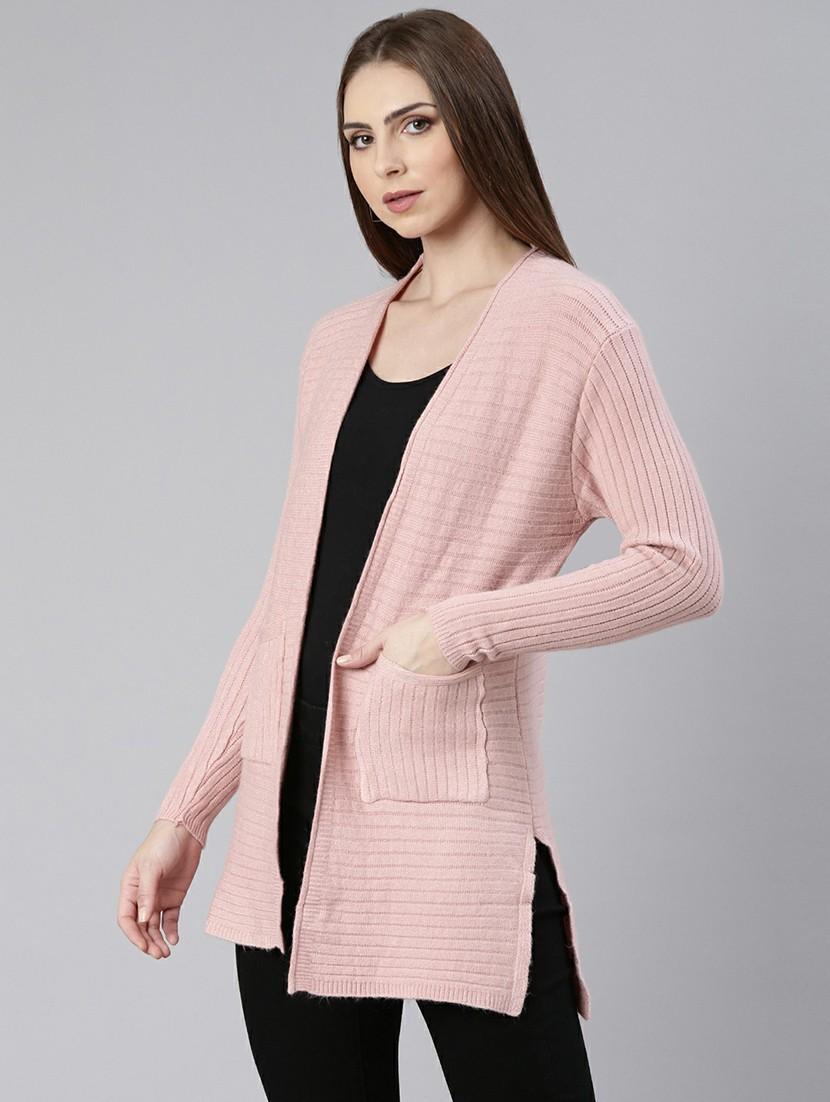 women rosewater acrylic regular shrug - 20610518 - Standard Image - 1