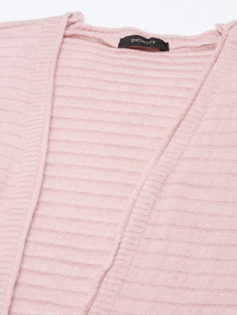 women rosewater acrylic regular shrug - 20610518 - Standard Image - 6