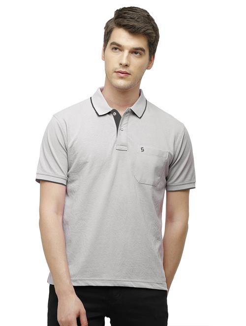 men solid short sleeve regular fit polo t-shirt - 20610537 - Standard Image - 0