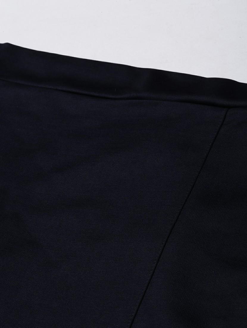 women high rise solid pencil skirt - 20610546 - Standard Image - 6
