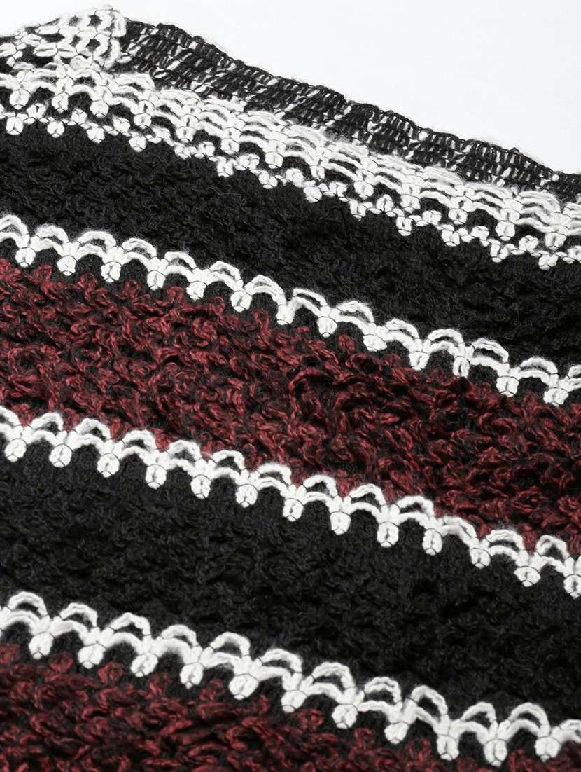 women multi self designed poncho - 20610588 -  Standard Image - 6