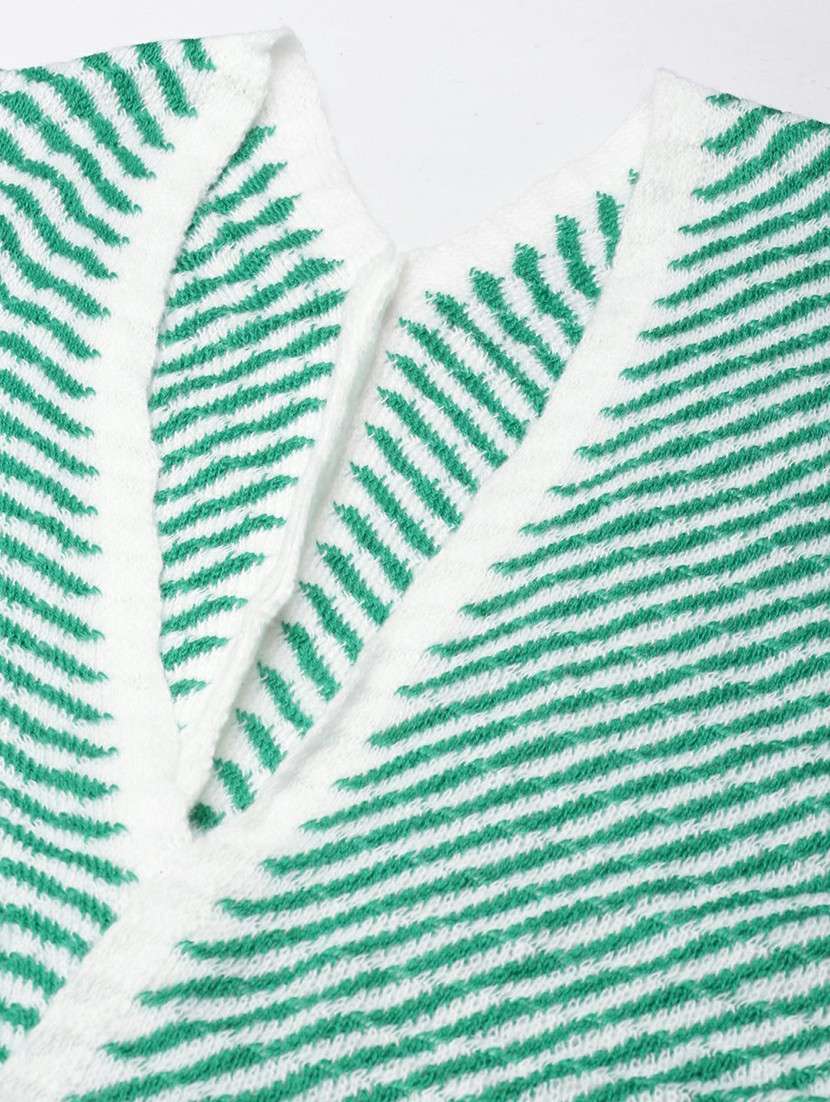 women green self-designed poncho - 20610639 -  Standard Image - 6