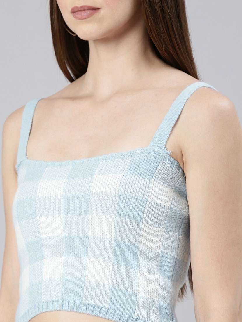 blue acrylic cardigan - 20610657 -  Standard Image - 6