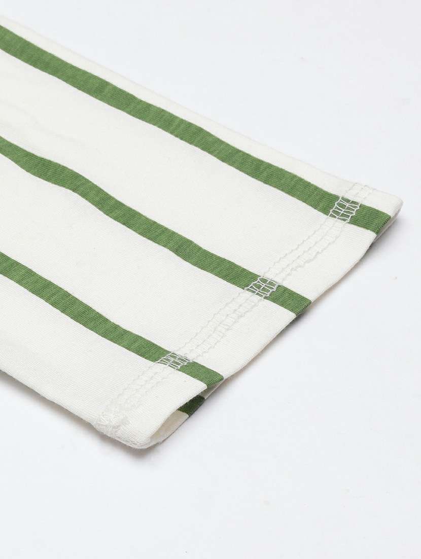 women high rise striped track pant - 20610730 -  Standard Image - 6