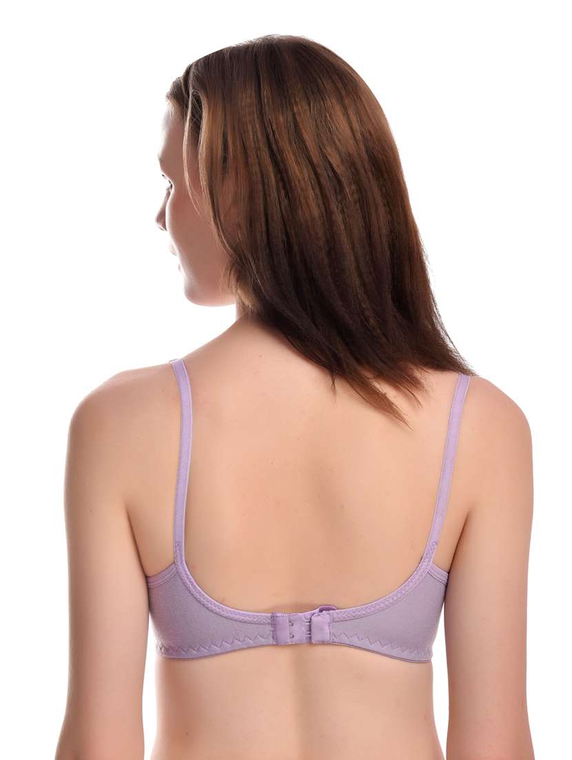 pack of 3 solid bras - 20611429 -  Standard Image - 4