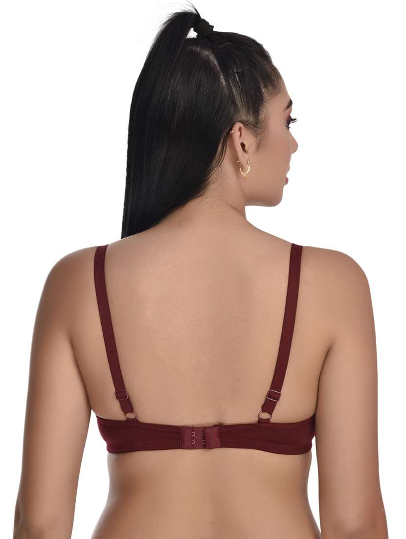 pack of 3 solid bras  - 20611456 -  Standard Image - 4