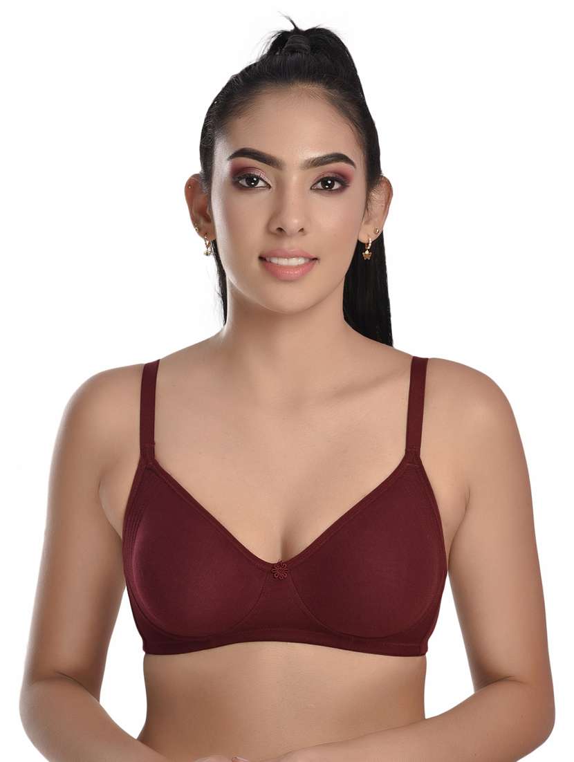 pack of 3 solid bras  - 20611465 -  Standard Image - 1