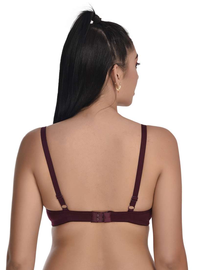pack of 3 solid bras  - 20611467 -  Standard Image - 4