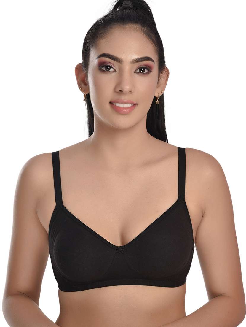 pack of 3 solid bras  - 20611474 -  Standard Image - 1
