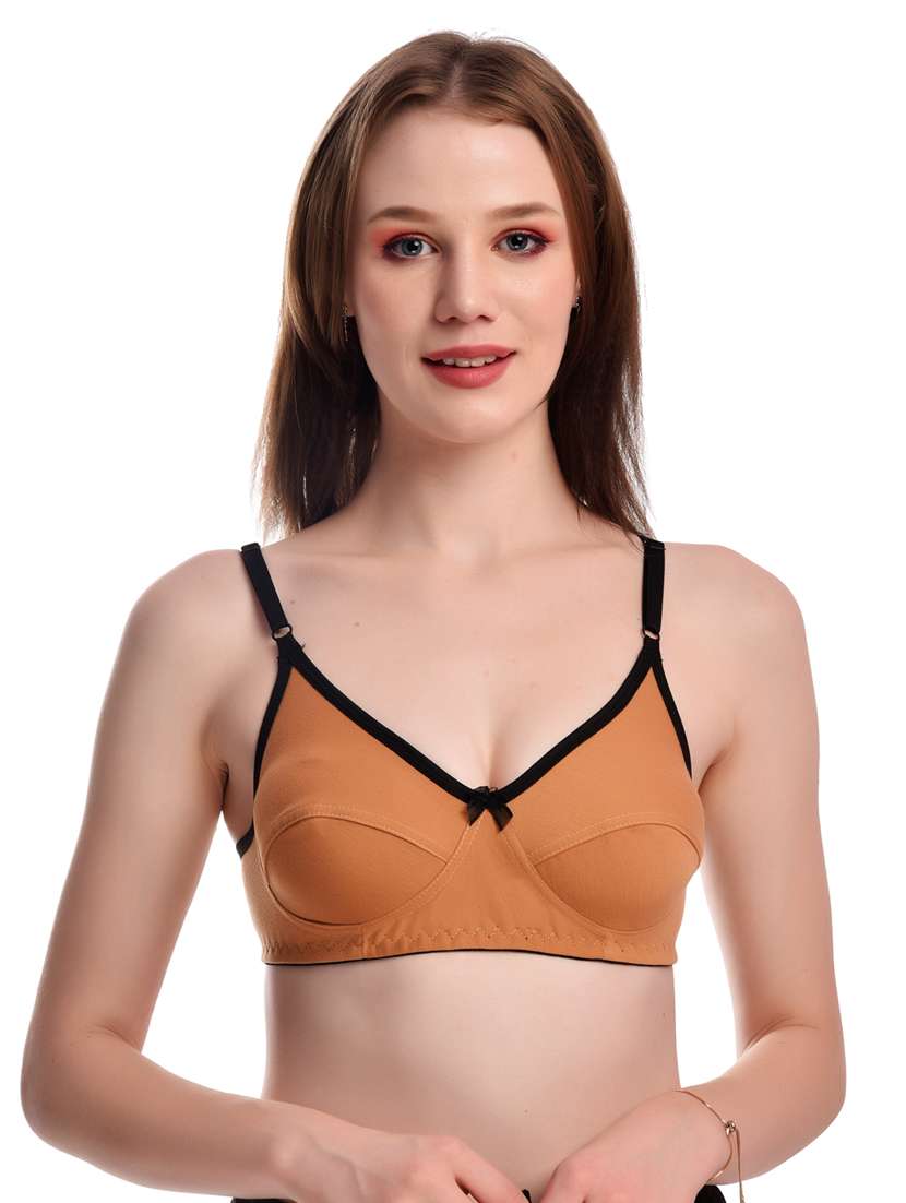 pack of 3 solid bras  - 20611494 -  Standard Image - 1