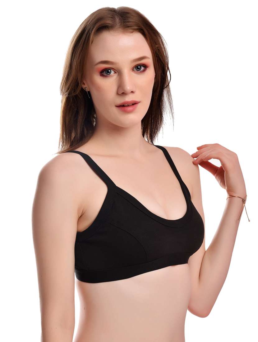 pack of 3 solid bras  - 20611511 -  Standard Image - 1