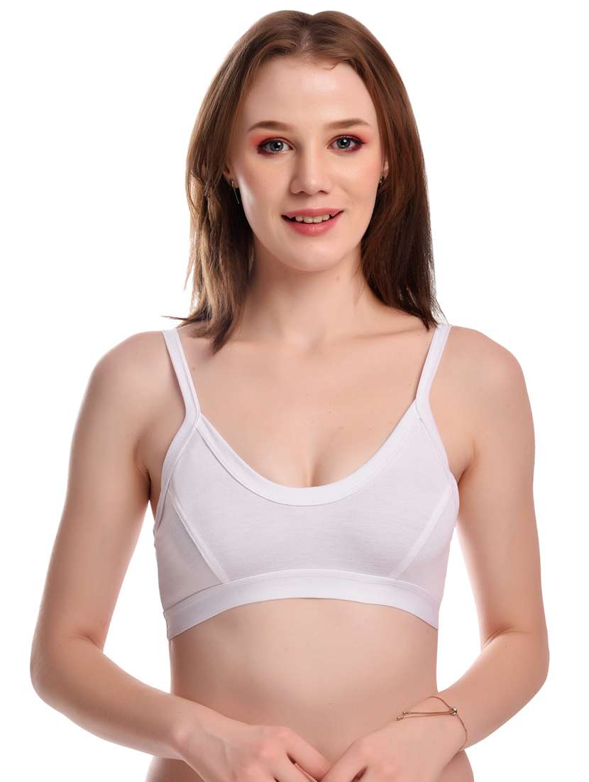 pack of 3 solid bras  - 20611513 -  Standard Image - 1