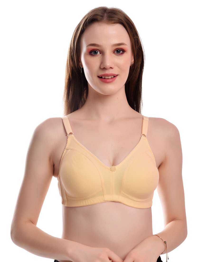 pack of 3 solid bras  - 20611542 -  Standard Image - 1