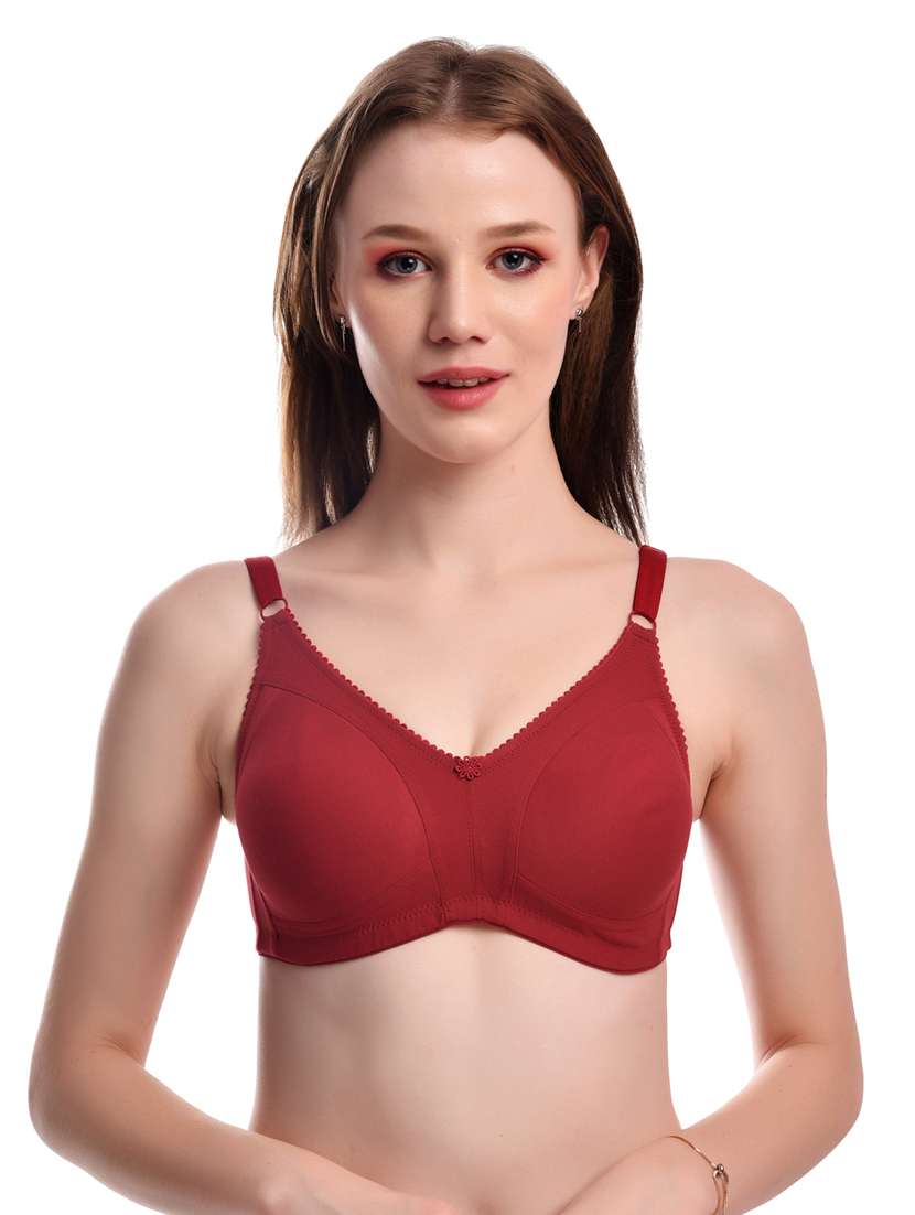 pack of 3 solid bras  - 20611556 -  Standard Image - 1