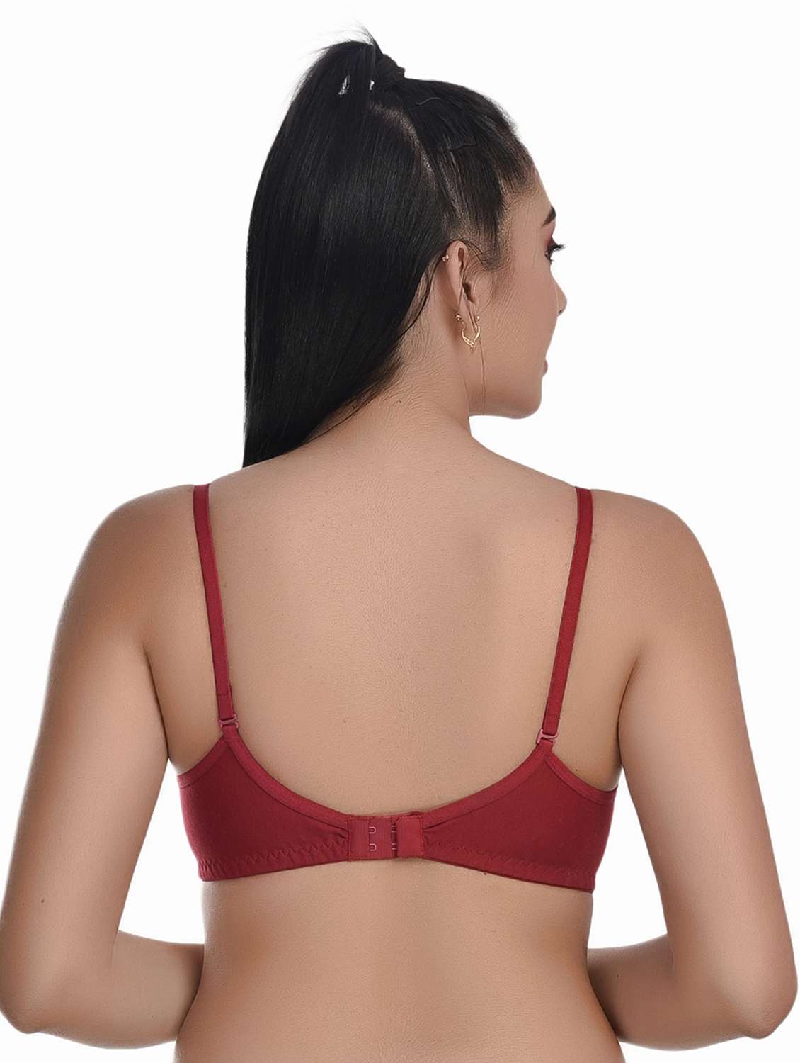 pack of 3 solid bras  - 20611608 -  Standard Image - 4