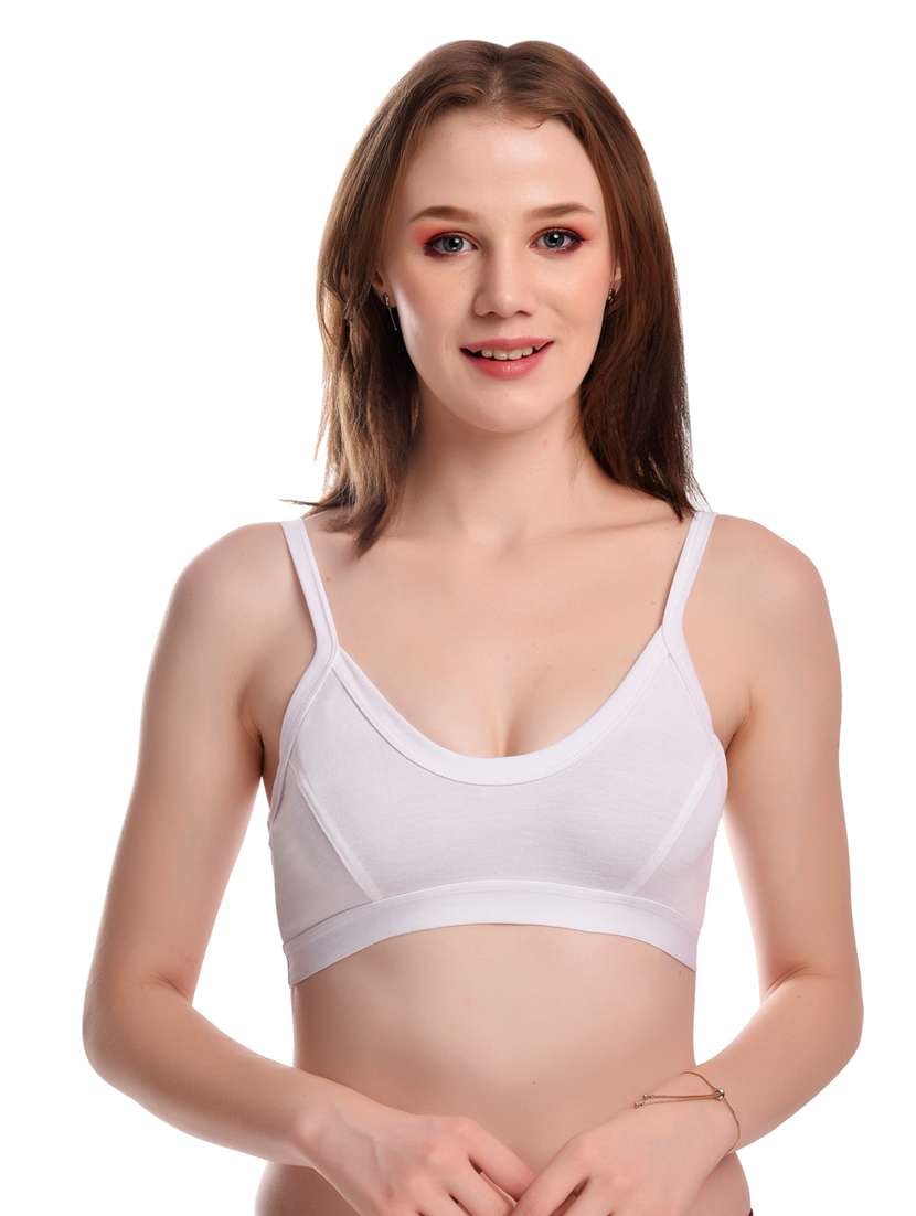pack of 3 cotton bra - 20611701 -  Standard Image - 1