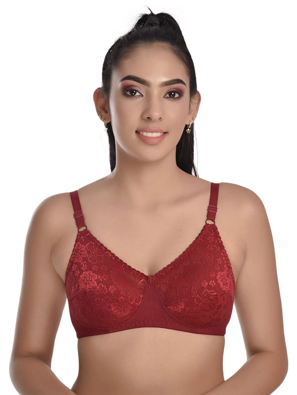 pack of 3 solid bras  - 20611726 -  Standard Image - 1