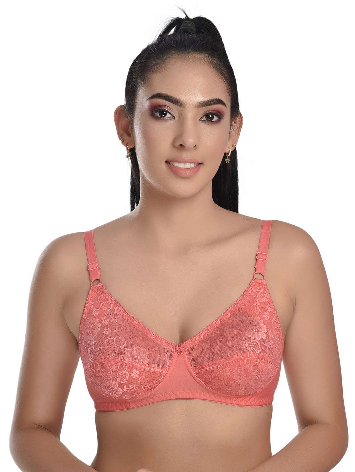 pack of 3 solid bras  - 20611730 -  Standard Image - 1
