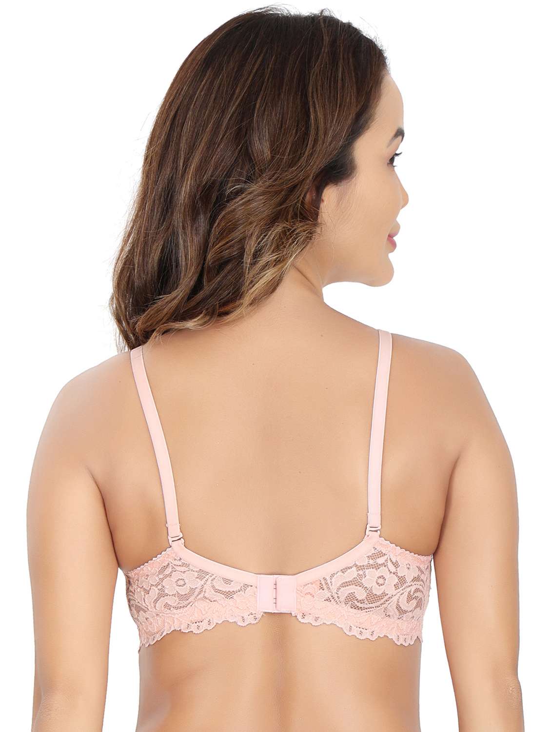 peach net regular bra combo - 20611748 -  Standard Image - 4