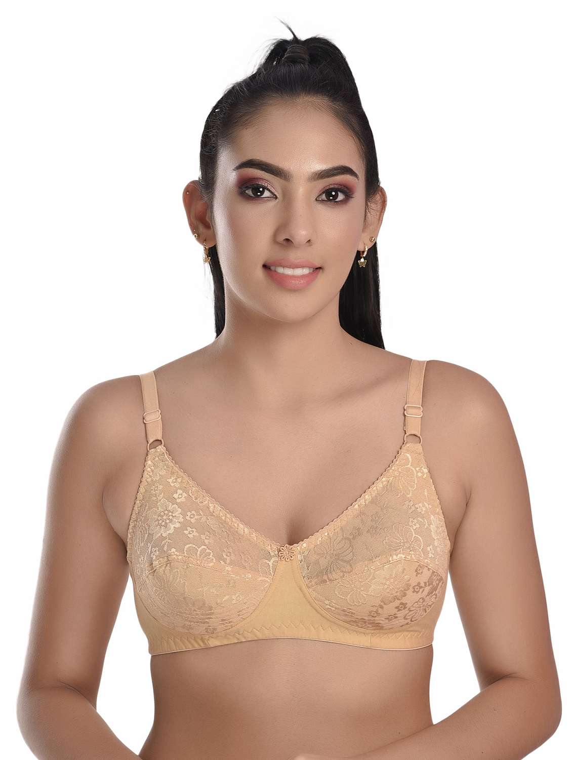 pack of 3 solid bras  - 20611760 -  Standard Image - 1