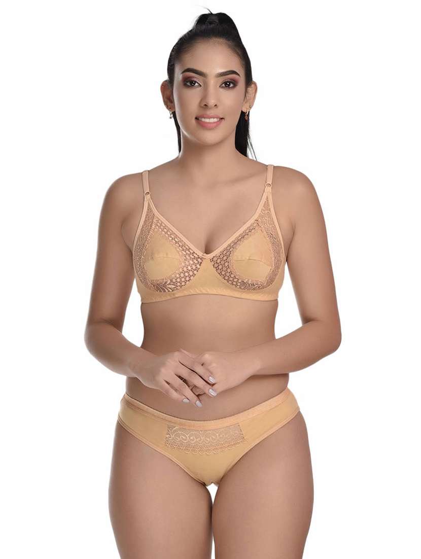 pack of 3 bras and panty set - 20611834 -  Standard Image - 1