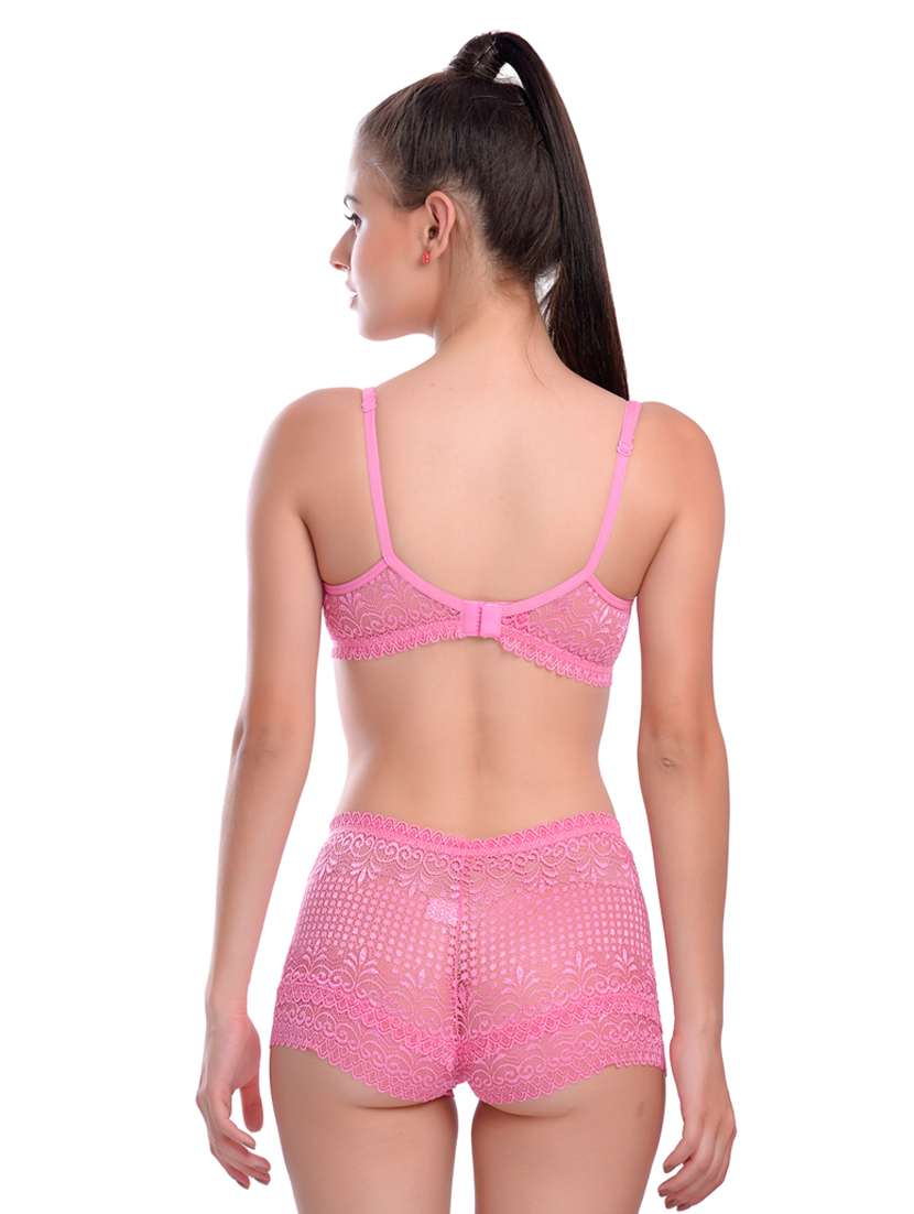 set of 3 bras and panty set - 20611882 -  Standard Image - 4