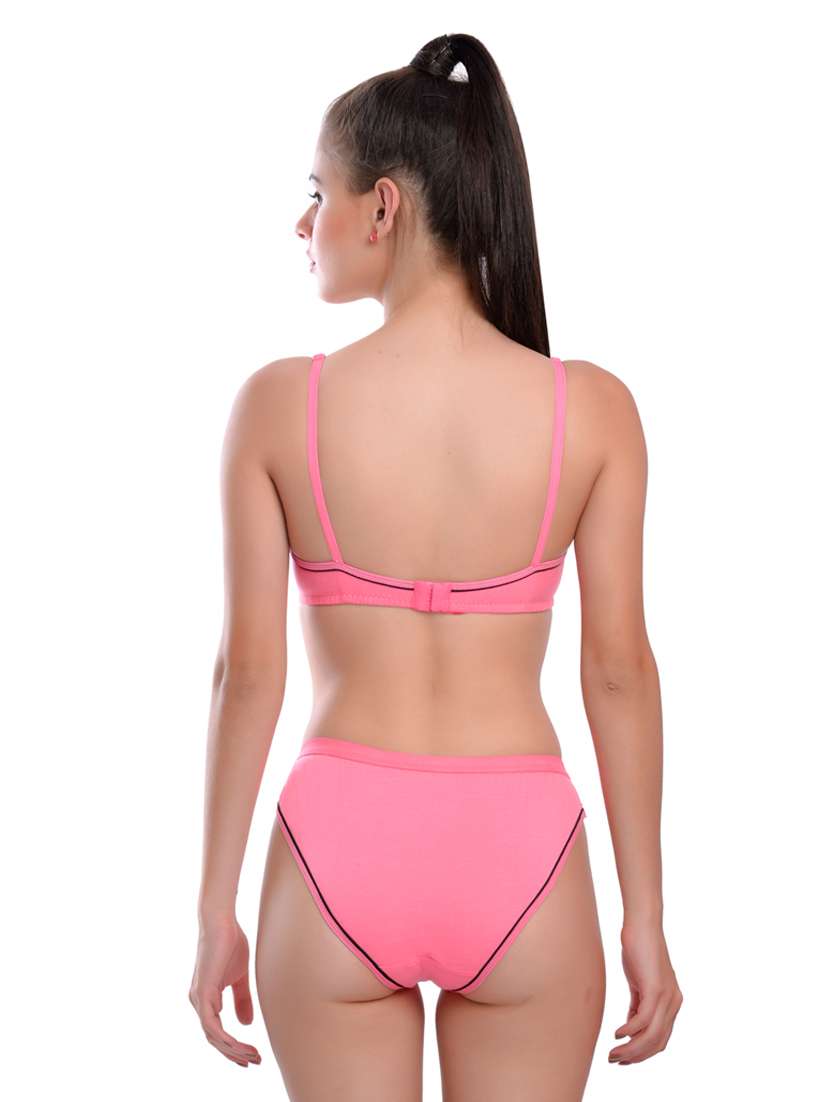 set of 3 bras and panty set - 20611885 -  Standard Image - 4