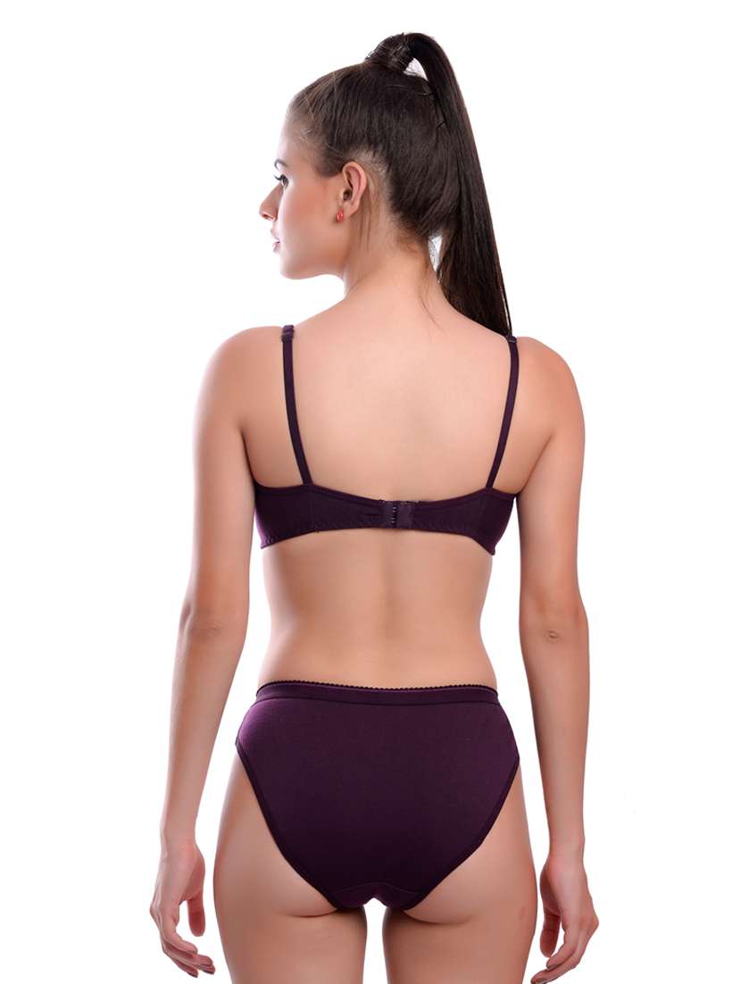 set of 2 bras and panty set - 20611889 -  Standard Image - 4